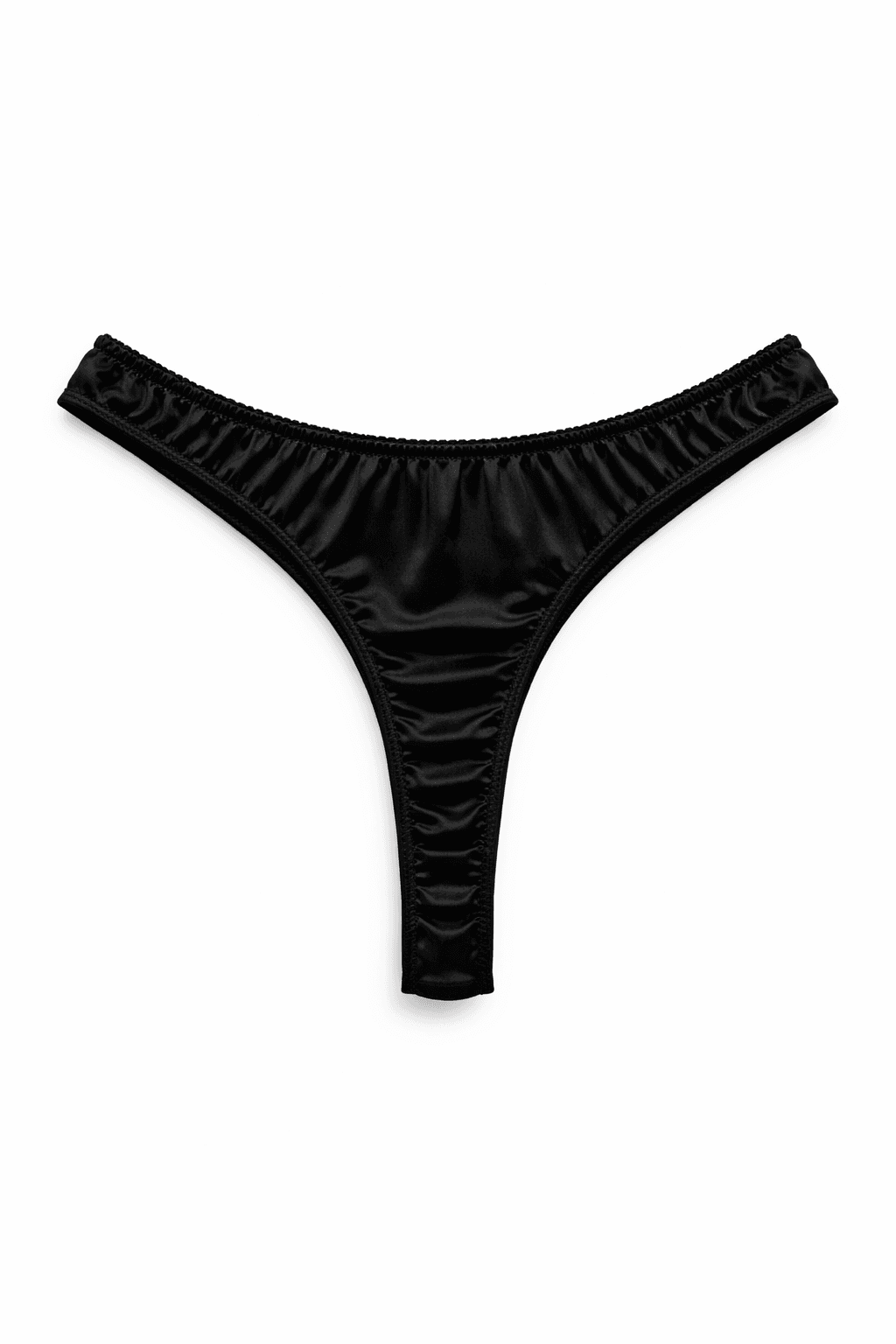 Midnight Silk Thong - Stringi z koronka — Ansicht 4