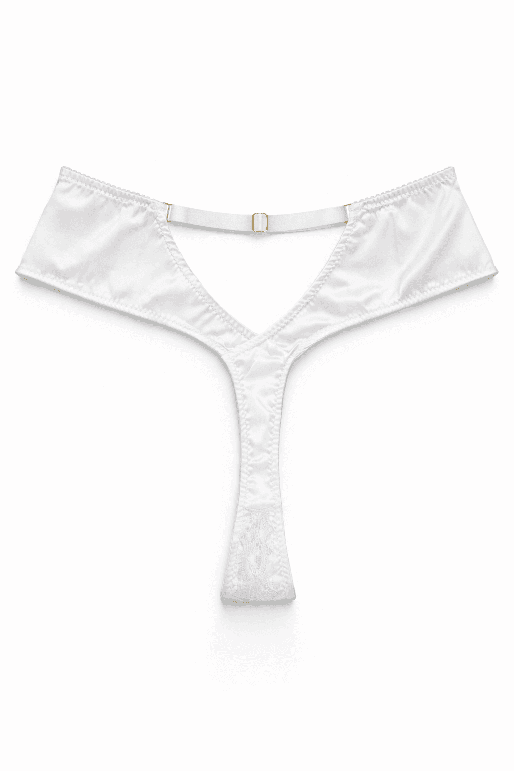 Silk Empress High-Waist White- Stringi z wysokim stanem — Ansicht 4